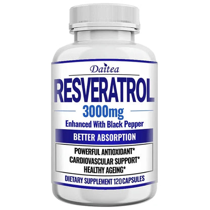 bb’s essentials 120 count-1 bottle bb's essentials Resveratrol Supplements Trans-Resveratrol Complex Capsules