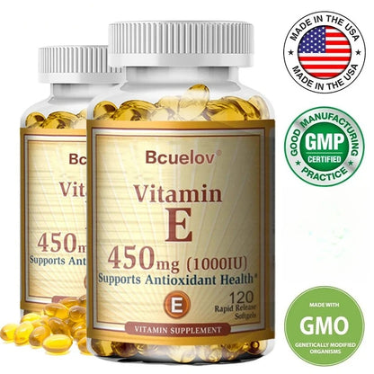 bb’s essentials 120 count-1 bottle bb's essentials Vitamins Vitamin E Capsules