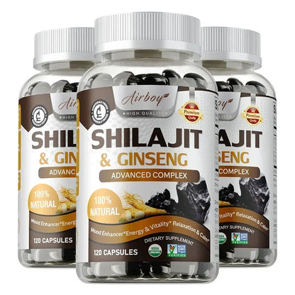 Shilajit & Korean Red Ginseng Capsules