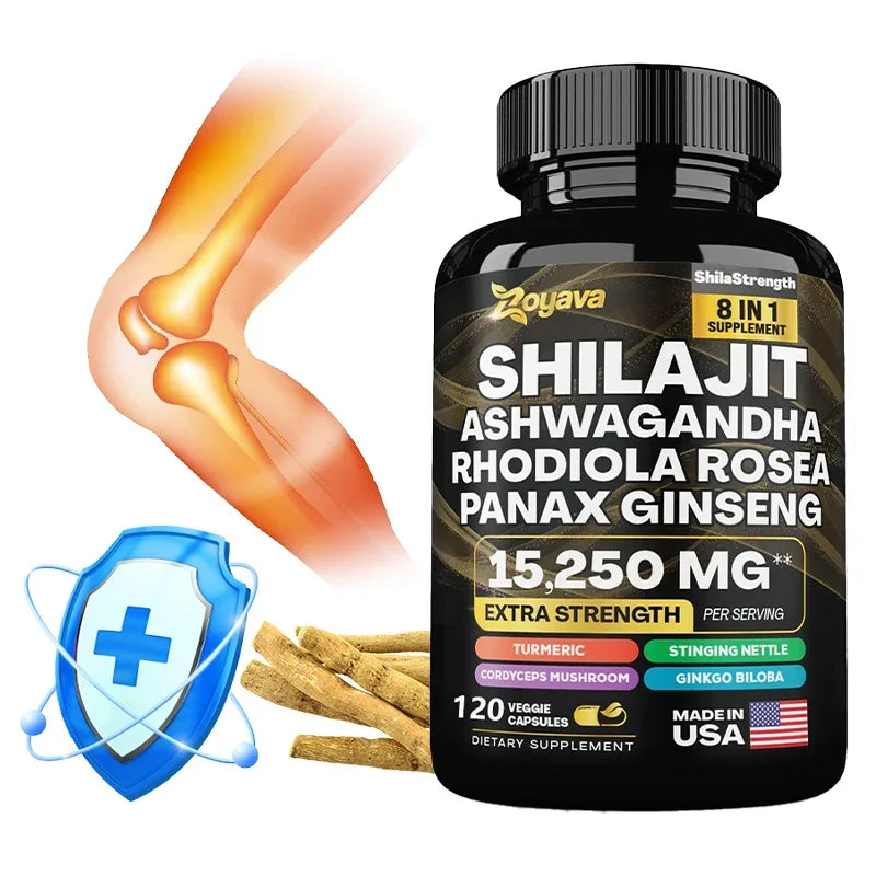 Shilajit 8-in-1 Botanical Complex Capsules