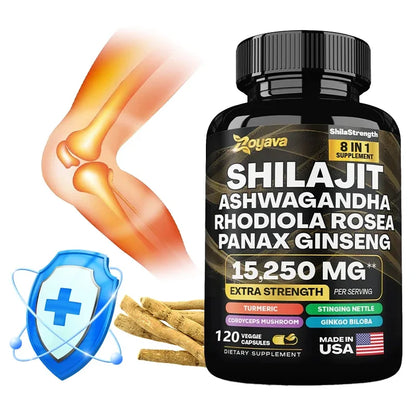 bb’s essentials 60count-1bottle bb's essentials Shilajit Supplements Shilajit 8-in-1 Botanical Complex Capsules