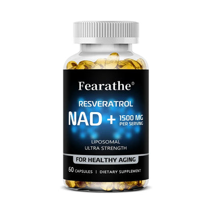bb’s essentials 60 count bb's essentials NAD+ Supplements NAD+ & Resveratrol Capsules
