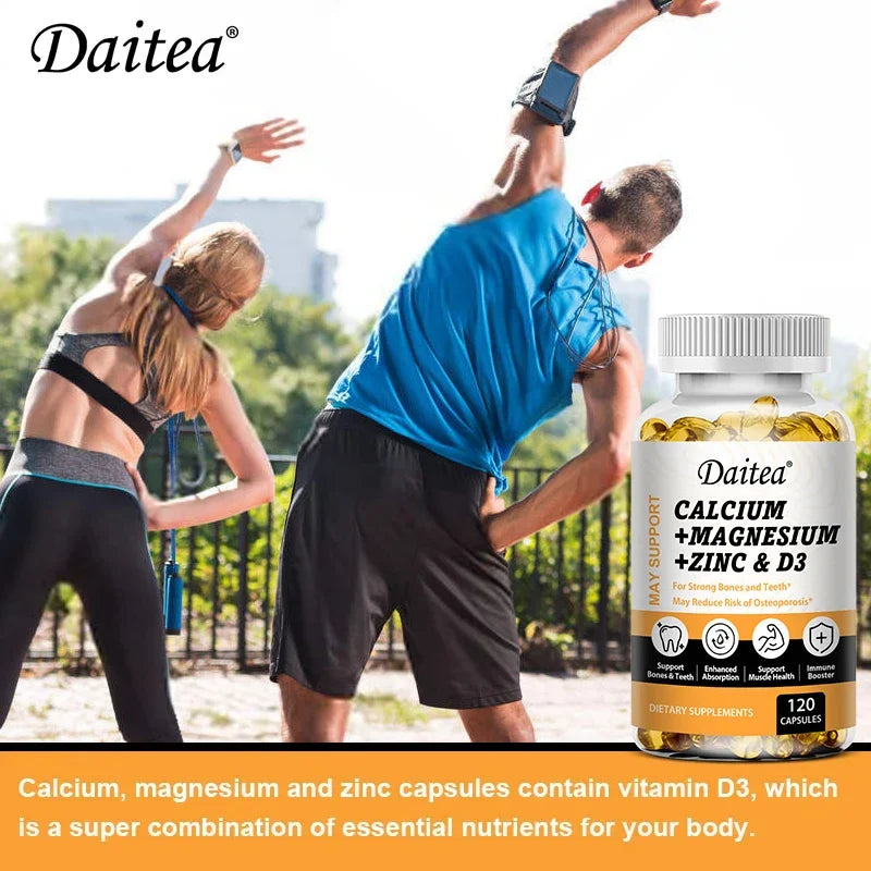 Calcium, Magnesium, Zinc & Vitamin D3 Capsules