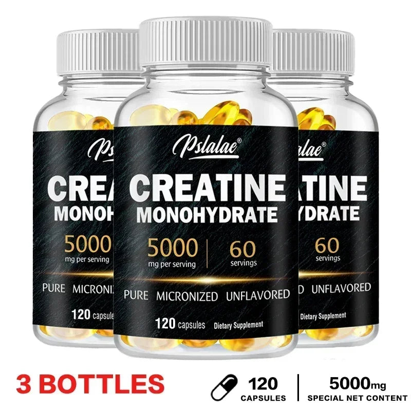 Creatine Monohydrate Capsules – Daily Training Format