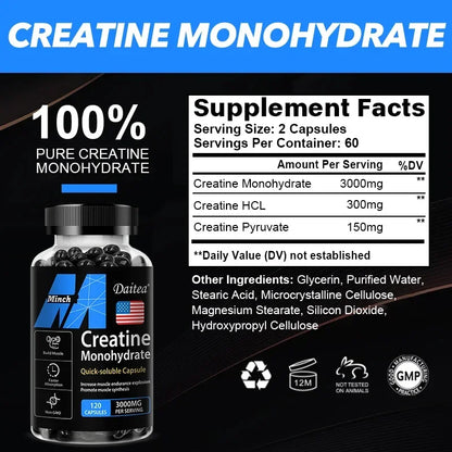 bb’s essentials 120 count-2 bottle bb's essentials Sports Nutrition Creatine Monohydrate Capsules