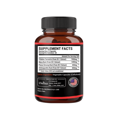 Tribulus + Maca Extract Capsules